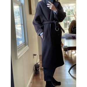 &other stories wool blend oversized coat